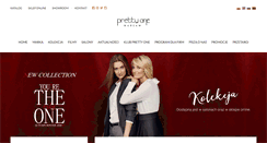 Desktop Screenshot of prettyone.pl